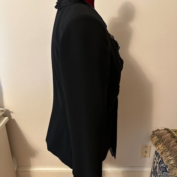 Talbots Black Dress Jacket size 10 new w/o Tag - Picture 7 of 9